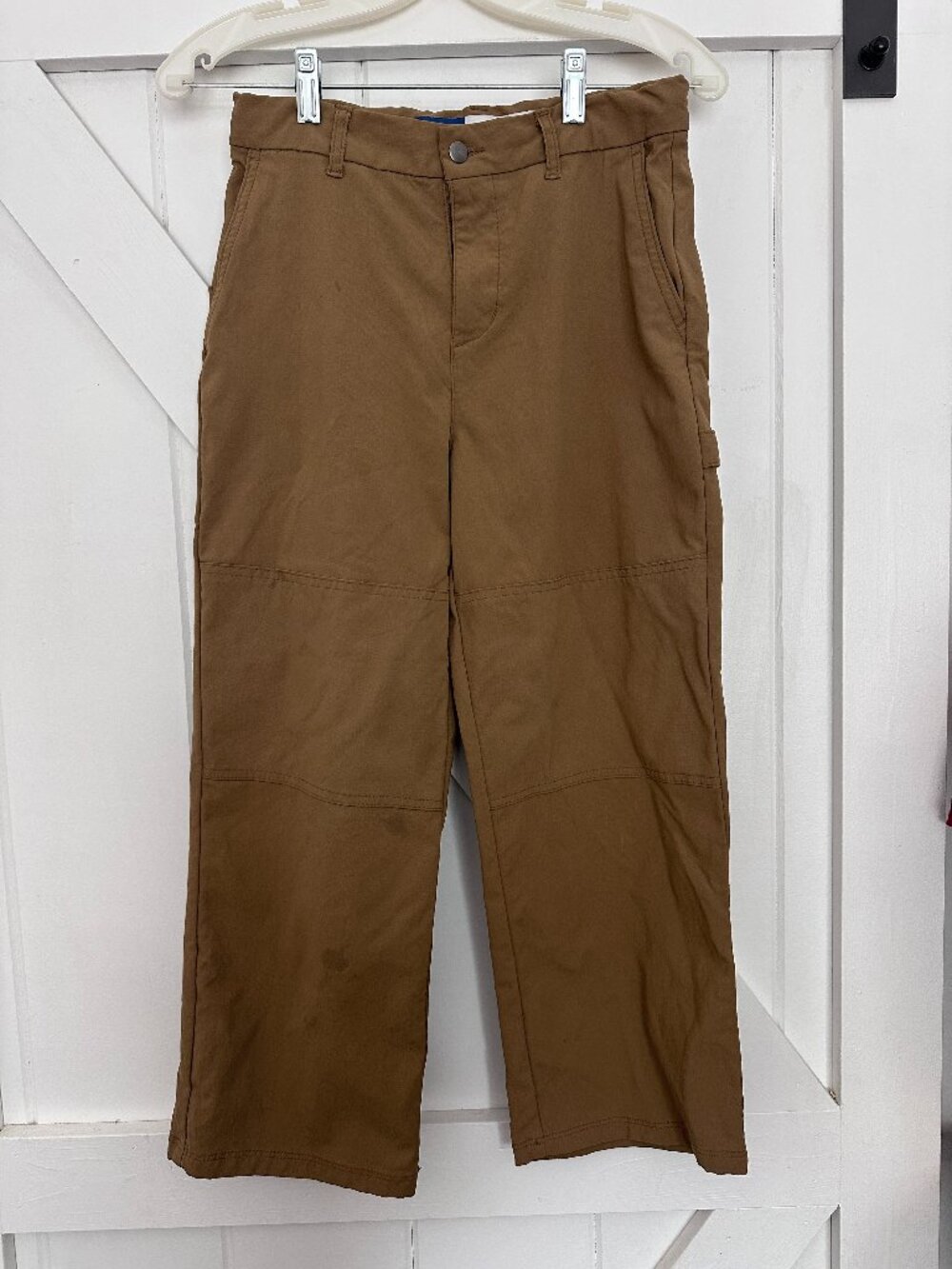 Old Navy Boys Khaki Shredtech Quick Dry Pant Size 12R Skate Sessions Apparel